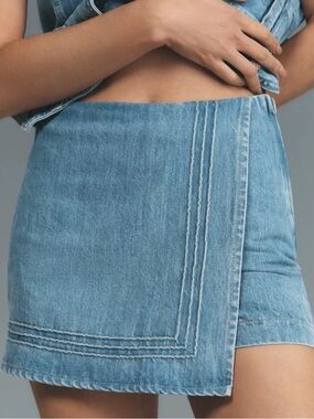 Damson madder mini skort